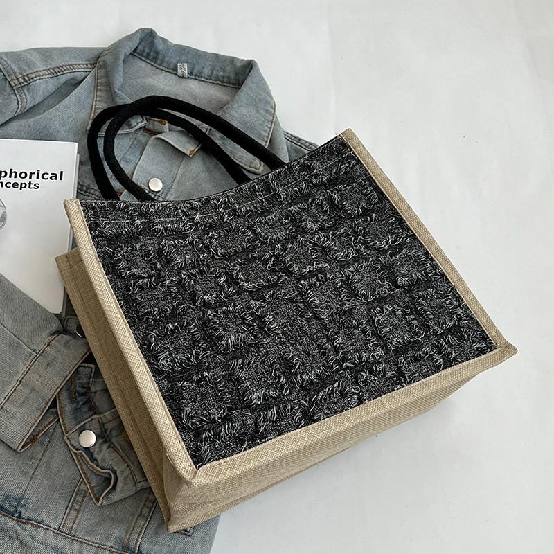 Dámská květinová plátěná taška přes rameno