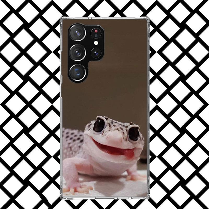 Lizards Geckos Phone Case for Samsung Galaxy S26 S25 Edge S24 S23 Ultra S22 Plus S21 FE S20 + Soft Cover Print Fundas Galaxy S25