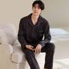 2026 Spring/Autumn High-Grade Plus Size Full Cotton Long Sleeve Pajama Cardigan Set