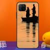 Barschfischen See Sonnenuntergang Angler Für Huawei Nova 7i 8i 11i 12i 12s 9 10 SE Y91 Y90 Y60 Y70 Y72 Y61 P30 P40 Lite P60 Pro Hülle
