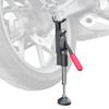 JFG Motorcycle Maintenance 250kg Weight with Brake Universal Jack Easy Iron 4th Red Stand, Rear, Capacity, Anti-Tip, Lock, Simple, Lift-Up Stand,