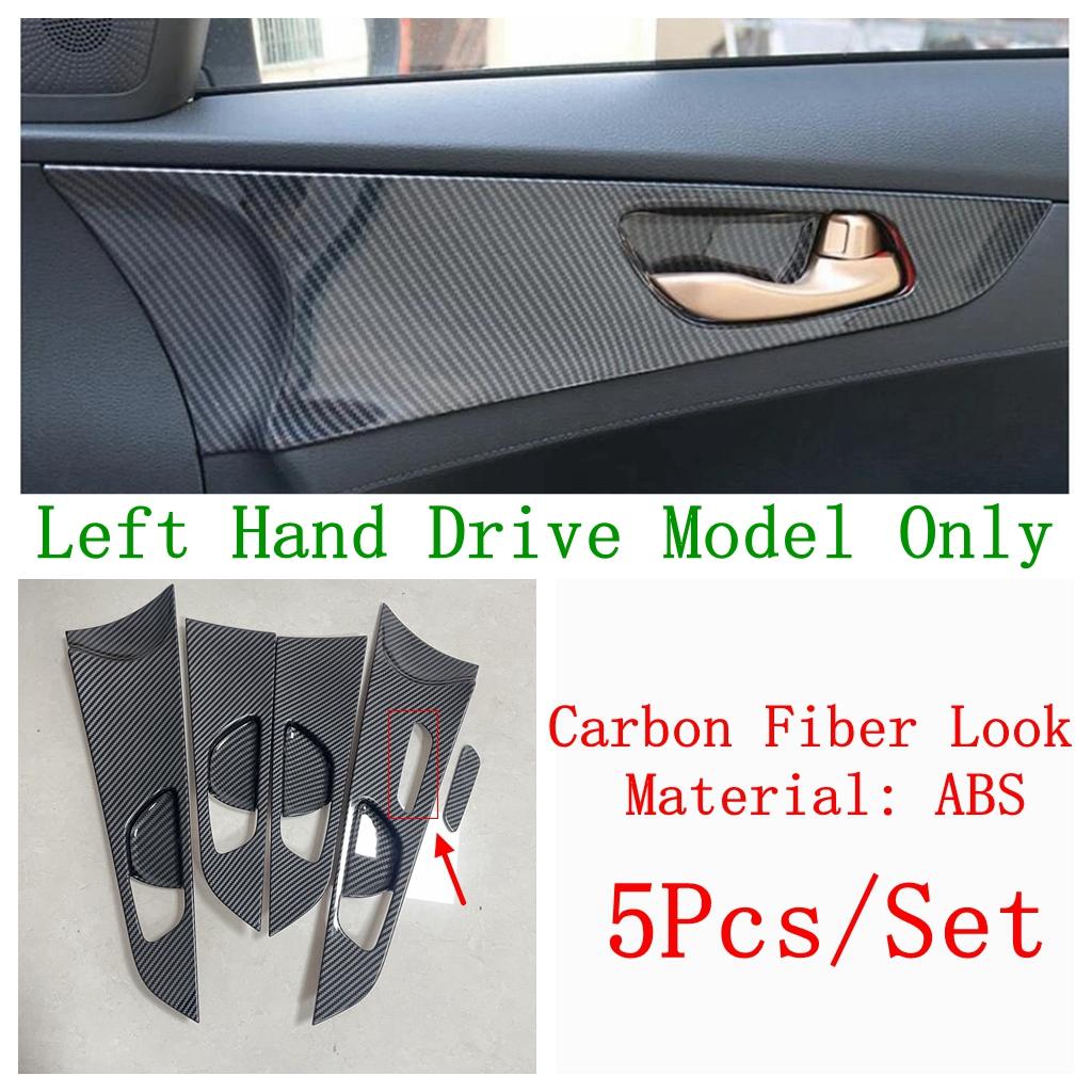 Head Light / Window Lift / Gear Shift Panel Cover Trim For Kia Forte / Cerato / K3 - Carbon Fiber Interior Accessories
