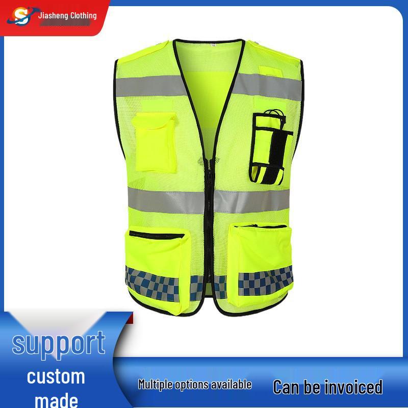 Reflective Traffic Patrol Vest - Road Safety Jacket