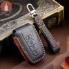 Leder Autoschlüsselhülle Abdeckung Hülle Fob Schutz Zubehör für Toyota Carola Vios Camry Corolla Schlüsselanhänger Halter Schlüsselring Hülle Tasche