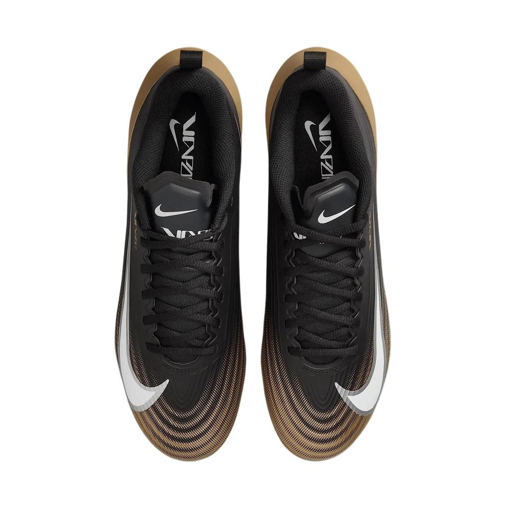 Nike Vapor Speed 3 'Black Metallic Gold' (Unisex) Black / Metallic Gold / White Soccer Shoes FB3303 003