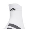 Adidas RUNxADIZERO Socks, Unisex Adult, KTL78, White/Black/Black (JD9557), Size Small