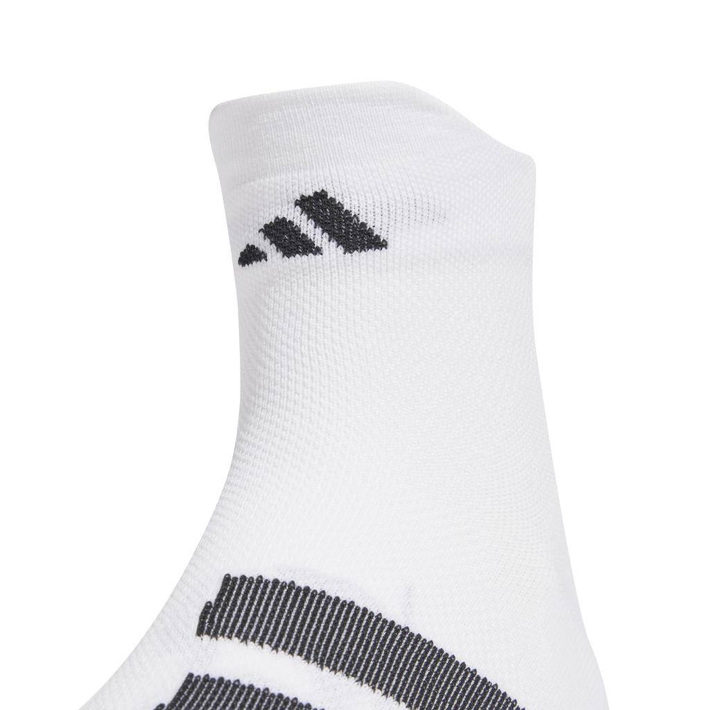Adidas RUNxADIZERO Socks, Unisex Adult, KTL78, White/Black/Black (JD9557), Size Small