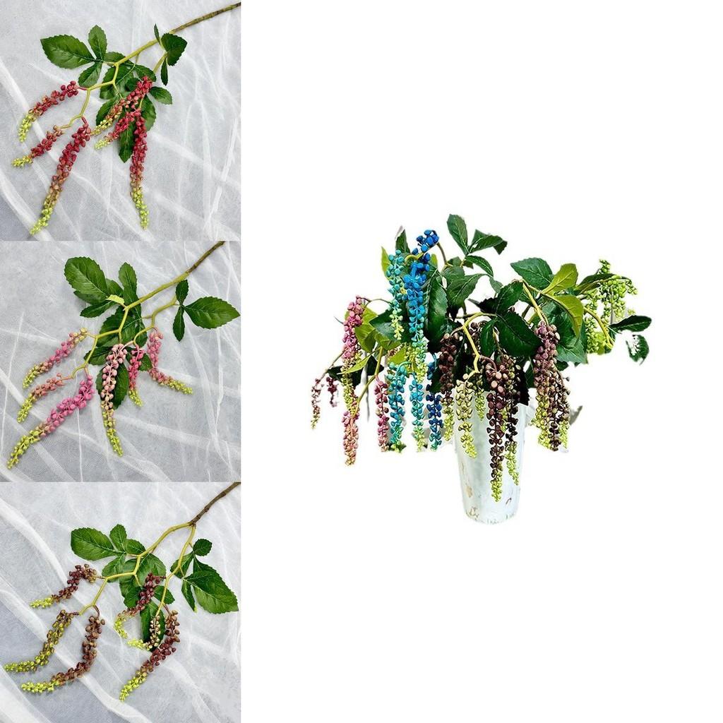 Realistic Fake Plant Wall Decor In Multiple Colors For Wedding Events And Photography Props