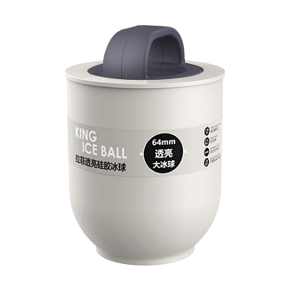 Velká silikonová forma na výrobu ledových koulí Všestranná forma na ledové koule Kulaté formy na výrobu ledu Pro výrobu dokonalých ledových koulí