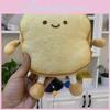 Cute Toast Bread Plush Doll Pillow With Expression Design For Gift Childrens