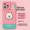 West Highland Puppy Apple 16 Pro Max Phone Case iPhone 15 14 Full Coverage Shockproof Silicone Cover Cute Style