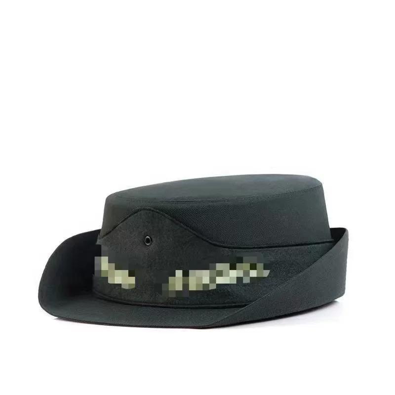 Big eaves hat men's and women's spring and autumn film and television performances Big eaves hat Flat top hat Big cover hat Women's crimped hat