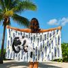 Cat and Fish Fun Quick Drying Bath Towel Microfiber beach towel - light weight swimming camping  yoga beach out