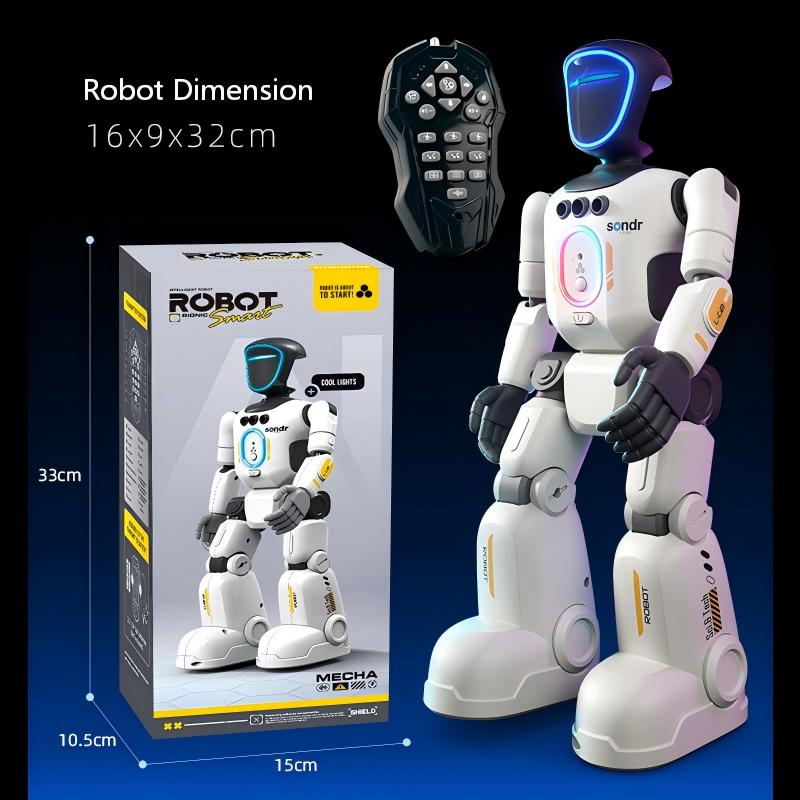 RC Robot Intelligent Robot R40 Remote Controlled Robots Smart Intelligent Dancing RC Robot Toy Gift