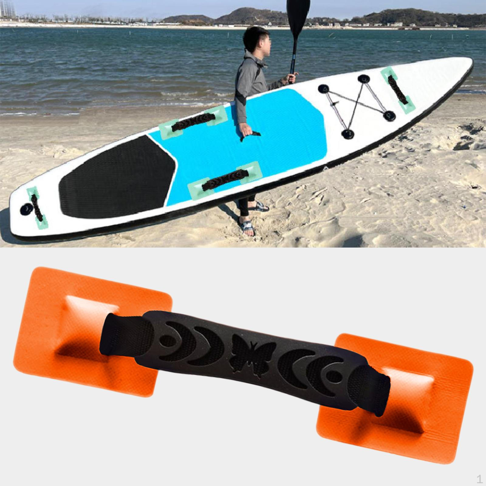 Ремешки для переноски аксессуаров для лодок Широкий спектр применения Orange_31x7CM