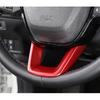 For Acura Integra -2024 Red Style Front Steering Wheel U-Type Cover Trim 1pc