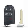 Guscio Chiave Intelligente per Jeep Renegade Compass Cherokee Dodge Ram 1500 Journey Charger Challenger Chrysler 1500 2/3/4/5 Tasti
