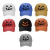 Halloween Party Hat Soft Cotton Fabric Adjustable Strap Design Baseball Cap for Trick or Treating Outdoor Festivities