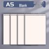 Premium Minimalist Spiral Notebook - B5, Top-Bound, Extra Thick for Students