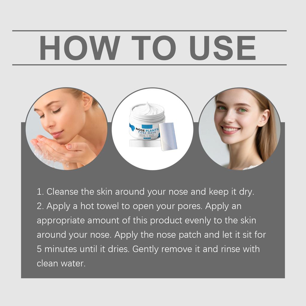 Blackhead Nose Strip Set Cleanses Pores, Acne, Men And Women, Suitable For All Skin Types