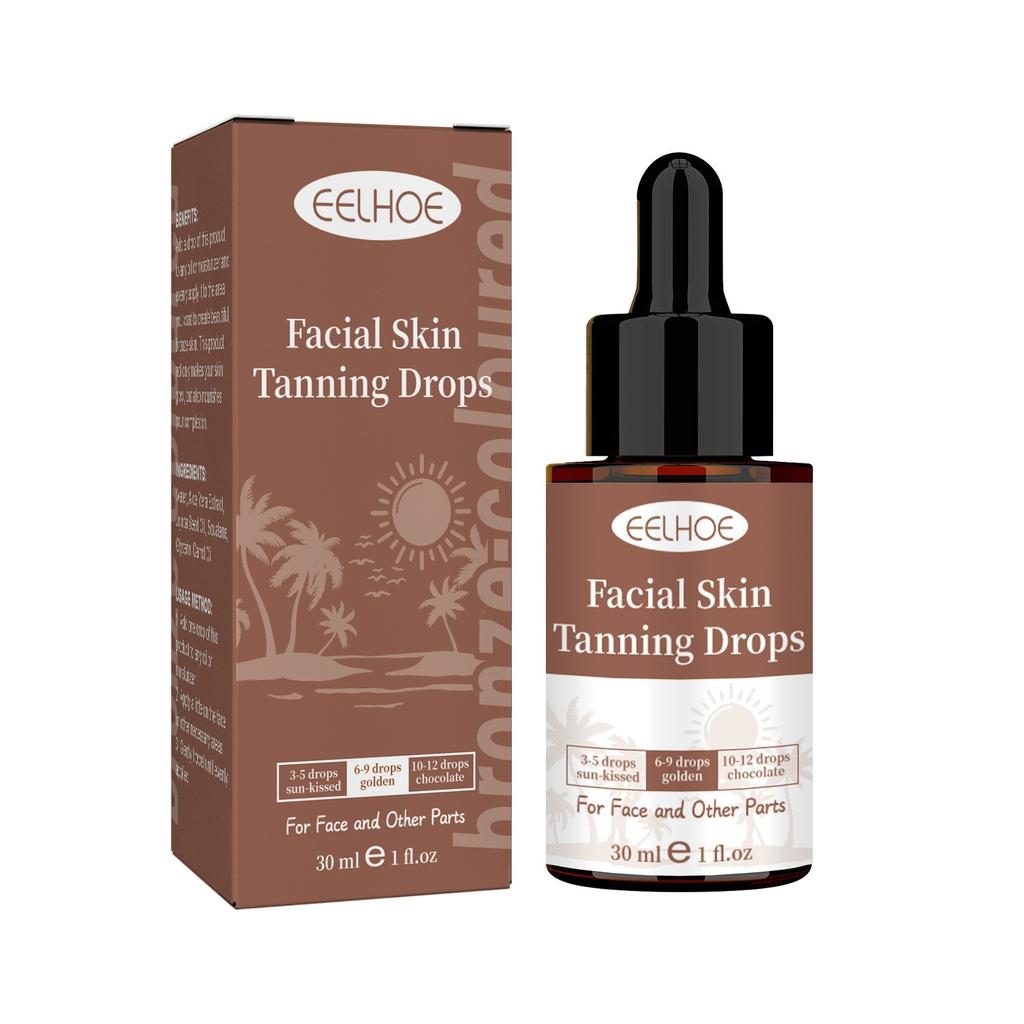 New Face Tanning Drops To Add To Moisturizer, Quick Tan Drops,  Tanning Drops For Face And Body, Face30ml