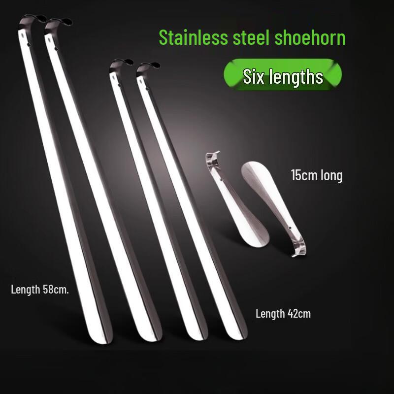 Stainless Steel Long Handle Shoehorn