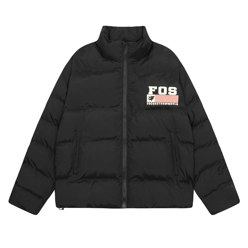 Amerikansk trendy oversized bomullsjakke for kvinner, høst 2024 - High-end, varm street style kåpe