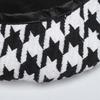 Lady Houndstooth Beanie Beret Cap Casual Hat Painter Casual Classic French Style