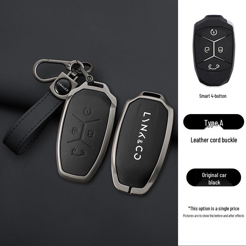 Pouzdro na klíč Lynk & Co 03: Kompatibilní s 0607, 01 Shell, 05 Nový model, 02 09 EMPS Energy Crystal Z10 Přezka na krytu