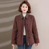 Stylish Lightweight Cotton Jacket for Middle-Aged Women – Autumn/Winter Fashion for 50s-60s