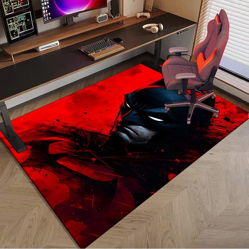 1PC Breaks Through Bat Rug Game Carpet, Floor Mat for Bedroom Living Room Entryway Rug, Home Decor Idea Gift for Christmas birthday