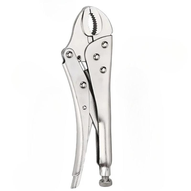 Зажимные клещи 10 дюймов - Мощные клещи с изогнутыми губками для тяжелых условий эксплуатации, Универсальные, Многофункциональные зажимные клещи темно-синий