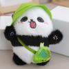 Sweet Panda Mini Plush Keychain Charming Stuffed Animal For Bags And Keys