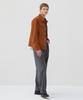 Verdemar Italian Suede Trucker Jacket_Camel