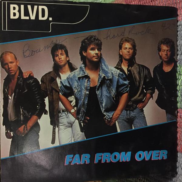 7inch Record BOULEVARD Far From Over 53268 MCA Records 1988 Canada Rock Used