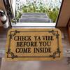 Minimalist Text Printed Carpet Welcome Doorstep Mat Kitchen Bedroom Living Room Porch Entrance Non Slip Rug Home Decoration