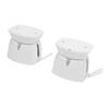 RV Door Catch Prevents Door Shake White Sturdy Stopper for Motorhome Travel Trailers 5th Wheel Trailers