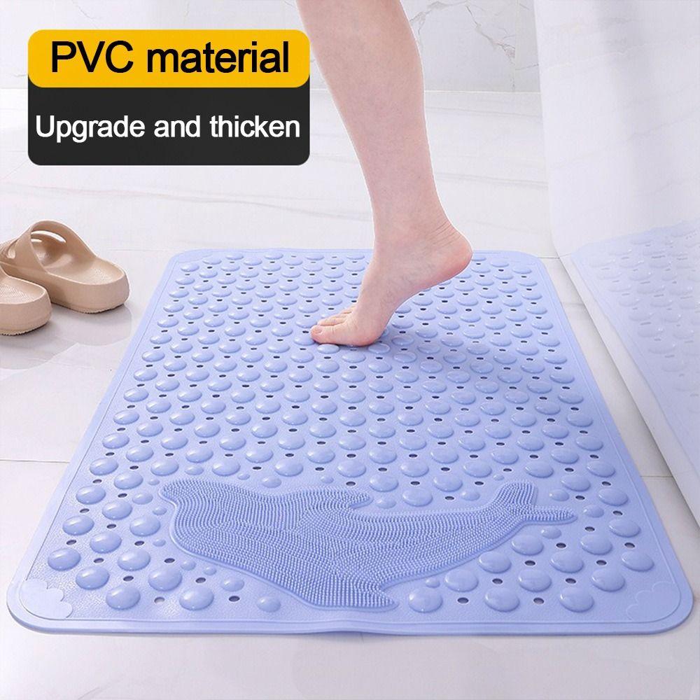 Water Absorption Bath Mat Non-slip Floor Rug Durable Doormat  Bathtub