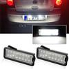 Pour Volkswagen Polo 6N2 9N 6R 6C Passat B6 B7 Lampe LED Éclairage de Plaque d'Immatriculation Arrière Accessoires Sans Erreur CANBus