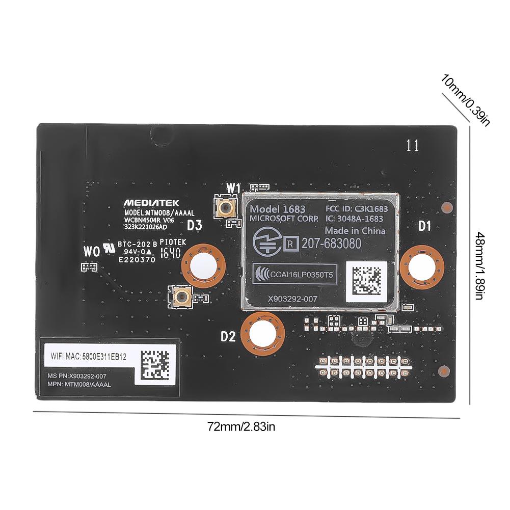 WiFi Board Replacement WiFi Card Module Board Switch Board for Xbox One S/X/Xbox Series S Game Console Part