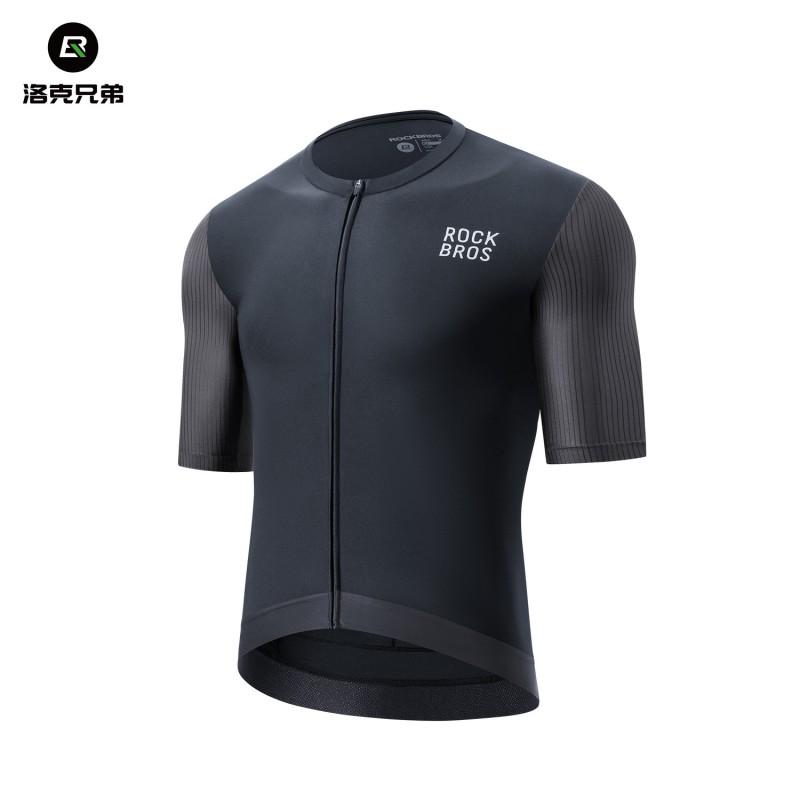 ROCKBROS Cycling Jersey Shorts Set Mens Short Sleeve Summer Bike Wear Mountain Road Biking