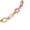 Bracelet - Luxenter - Morae - Argent 925 - Or 18k - Zircone multicolore