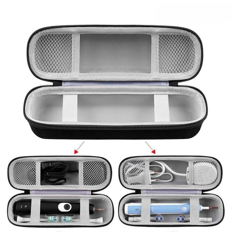 Portable EVA Storage Case for Electric Toothbrush Carrying Hard Case Protective Shell Organizer Holder Travel Accessories