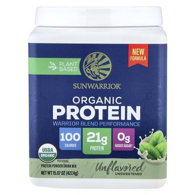 Plant-based Organic Protein, Unflavored, 427.4g (15.07oz)