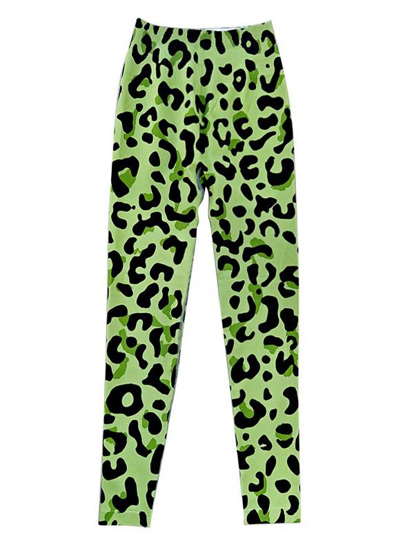 European-American High-Waisted Leopard Print Yoga Pants: Butt-Lifting, Quick-Drying, Outdoor Sportswear