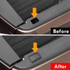 2 Sets Car Trunk Rear Bed Rail Stake Pocket Covers Car Bed Rail Stake Pocket Covers Black Stake Pocket Covers for Ram 2019-2024