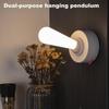 Wireless Wall Lamp-toggle Switch LED Light Silicone USB Charging, Suitable For Bedroom, Living Room, Dressing Table, Corridor