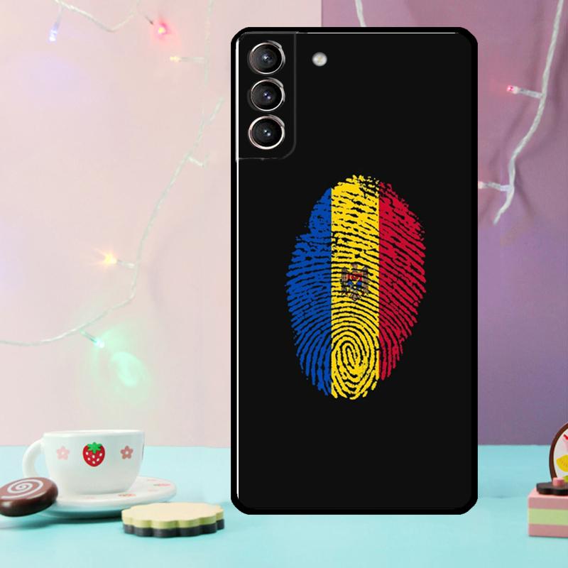 Moldova Flag Phone Case For Samsung Galaxy S24 S25 Ultra S21 S22 S23 Ultra S9 S10 S20 Plus S25 FE Cover