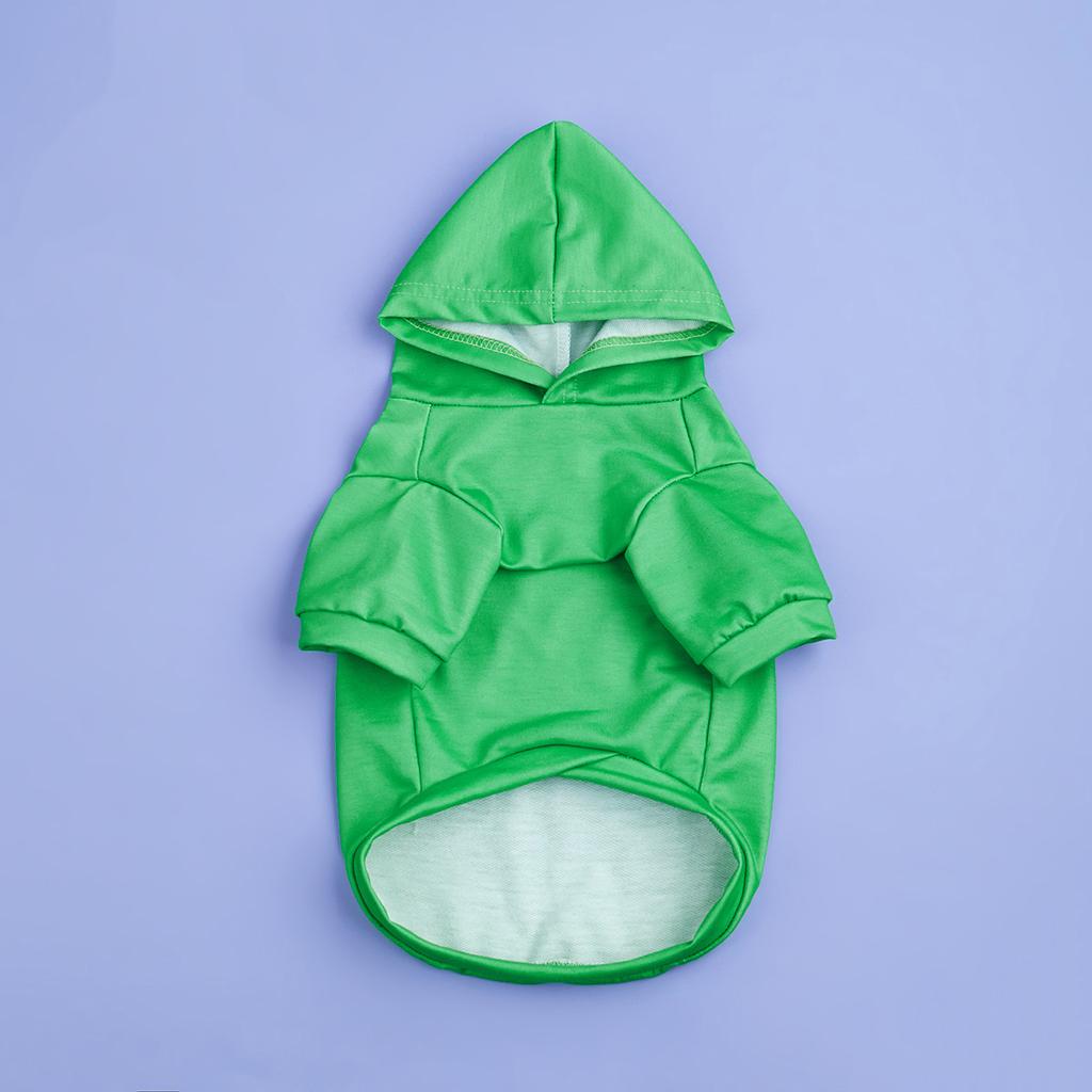Dog Hoodie Halloween Shirts Clothes Dog Doggy Cute Alien Face Pattern Dog Clothes Dog Sweatshirts Cosplay Apparel Comfortable Pe