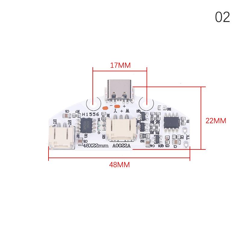 1Pcs type-C Table Lamp Circuit Board USB Charging Led Touch Small Night Lamp Control Module with Charging Protection